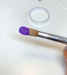 Purple Acrylic Nail Powder Acrilico Luv Jazury