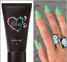 Load image into Gallery viewer, Green Poly Nail Color Builder gel Nail Supplies Luv Jazury