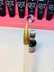 Gel Nail Polish Nail Art Supplies Gold Glitter