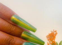 Load image into Gallery viewer, Gel Nail Polish Nail Art Supplies Green Cateye